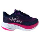 Tenis Infantil Juvenil Feminino Kidy K360 Super Leve