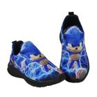 Tênis Infantil Masculino Personagem Carros/Sonic Menino Novo