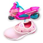 Tenis Infantil Menina Kidy Play Moto 007.1597