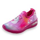 Tênis Infantil Menina Rosa Bibi com Led 1856