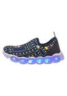 Tênis Infantil Menino Jogging Sola Led Grugui Masculino Pacman