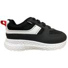 tenis infantil molekinho casual esportivo preto