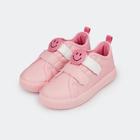 Tênis Infantil Pampili Luna Emoji Rosa Glacê e Rosa Chiclete 435236