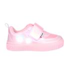 Tênis Infantil Pampili Yumi Iluminar Rose Holográfico