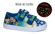 Tênis Infantil Show da Luna Baby Soft Nº27 Cor Azul - Sugar Shoes