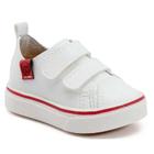 Tênis Infantil Unissex Klin Sem Cadarço Freestyle Calce Fácil Branco Original - Mk-259025