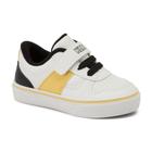 Tenis klin baby freestyle -259066000 branco/preto/camomila