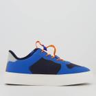 Tenis Klin Freestyle Juvenil Azul e Laranja