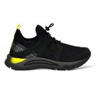 Tênis Klin Infantil New Sport 480020 Preto Amarelo