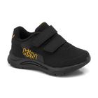 Tênis Klin Menino New Sport Mini Preto/Amarelo