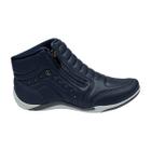 Tênis Kolosh C1297 Sneaker Cano Alto Bota Ziper Elastico Feminino