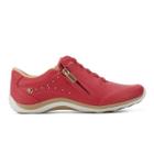 Tênis Kolosh Casual Calce Fácil Feminino Vermelho