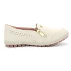 Tenis Kolosh Feminina C3505 Social Casual Baixo Ziper Leve