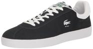 Tênis Lacoste Baseshot para homens preto/branco tamanho 10,5