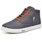 Tenis Masculino Cano Alto Casual Polo Blu 37 ao 46