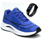 Tênis Masculino Esportivo Academia Running + Relógio LED - DM DAMANDO