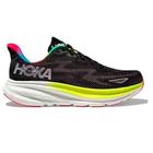 Tênis Masculino Hoka Clifton 9 Preto e Amarelo