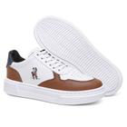 Tênis Masculino Plataforma Sapatênis Polo Flat Casual Estilo