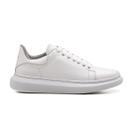 Tenis Masculino Sapatenis Classico Couro Legitimo Confortavel 37 a 44 Branco