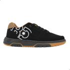 Tênis Masculino Skate Redikal Rkt Preto/Caramelo