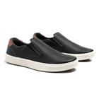 Tenis Masculino Slip On Canoa Confortavel Acompanha Carteira