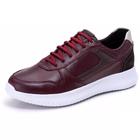 Tênis Masculino Ultra Leve Comfort Ref: 3024Couro Natural