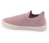 Tenis Meia Feminino Beira Rio Preto Rosa Facil Slip On Calce Casual