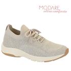 Tenis Meia Modare Knit Original Feminino Calce Facil Fascite Plantar Esporao Ortopedico Sapatenis Casual Dia A Dia Ultraconforto