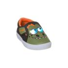 Tenis Menino Infantil Ortope Com Led Luzinha Slip On Jacaré