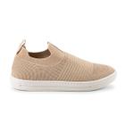 Tênis Mississipi Slip On Casual Feminino Bege