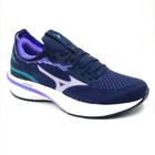 Tênis Mizuno Feminino Glow Azul Marinho