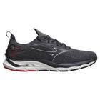 Tênis Mizuno Mirai 5 Corrida Grafite e Preto - Masculino