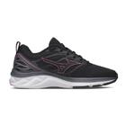 Tênis Mizuno Space 3 - Feminino - Preto-Rosa