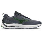 Tênis Mizuno Wave Dynasty 5 - Masculino - Cinza-Verde