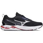 Tênis Mizuno Wave Dynasty 6 - Masculino - Preto-Azul