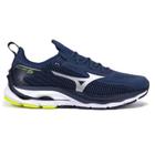 Tenis mizuno wave mirai 5 steelcinza