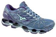 Tenis Mizuno Wave Prophecy 7 Roxo e Azul