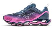 Tênis Mizuno Wave Prophecy X Rosa e Azul