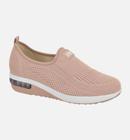 Tenis Modare Linha Conforto Feminino Elastico Amortecedor NUDE