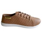 Tênis Moleca Casual Feminino Nude Texturizado 5605.412