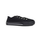 Tenis Moleca Casual Lona 5667.322 Preto