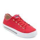 Tênis Moleca Casual Lona 5667.322 Vermelho