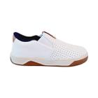 Tênis Molekinho 2623.100 Slip On - Branco/Camel