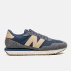 Tênis New Balance 237 V1 Masculino Marinho e Bege