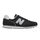 Tênis New Balance 373V2 Casual Preto e Prata - Masculino