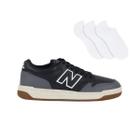 Tênis New Balance 480 Low Masculino + 3 Pares de Meias