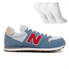 Tênis New Balance 500 V2 Masculino + 3 Pares de Meias