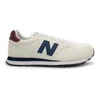 Tênis New Balance 500v2 Bege Claro e Marinho Masculino