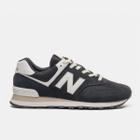 Tênis New Balance 574 V2 Masculino Preto Bege Claro