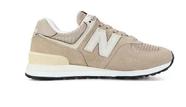 Tenis New Balance 574V2 Unisex - Branco Lua/Bege - Tam 40